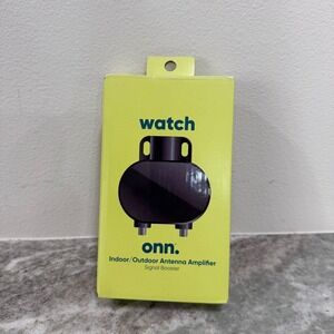 onn. Indoor Outdoor Antenna Amplifier Signal Booster 4K HD Ready 100008791